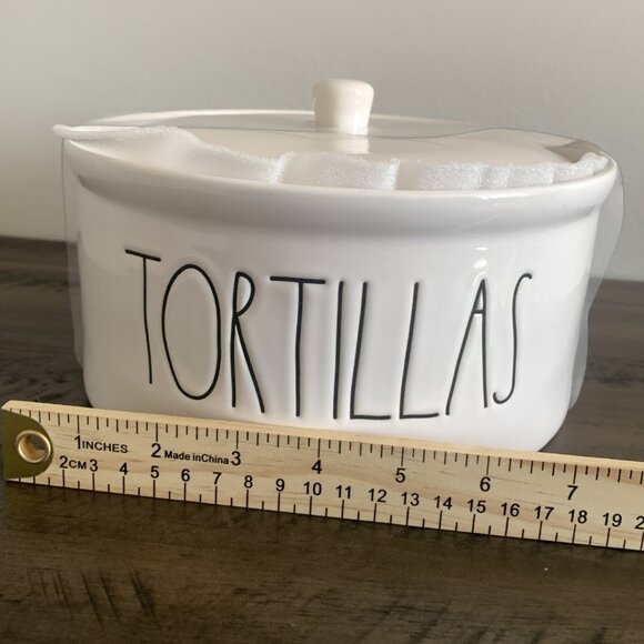 Rae Dunn Tortilla Holder Warmer Set | Farmhouse Kitchen Decor - Picture 4 of 5